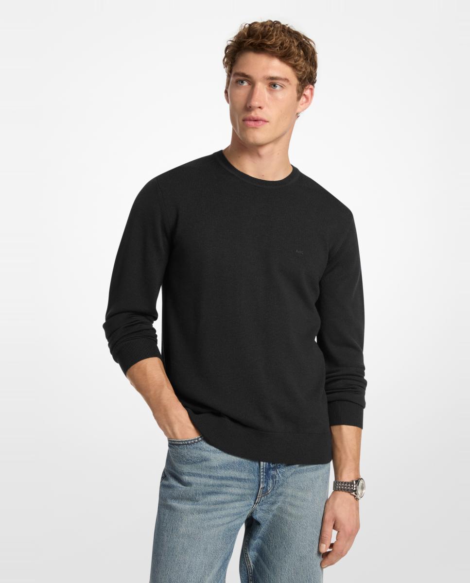 Imagem 0 de Camisola de Malha de Lã Merino com Gola Redonda