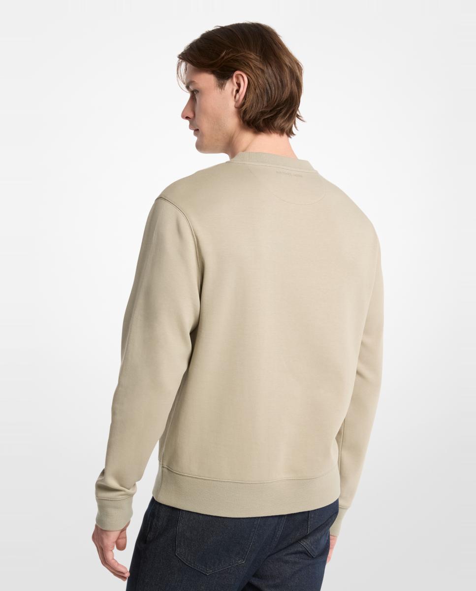 Sweatshirt com Logótipo Grande MK à Frente Verde-claro-2