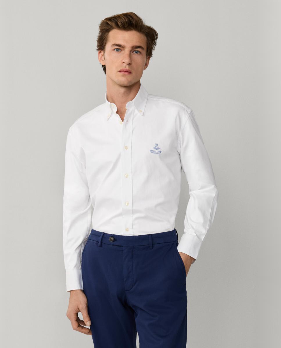 Imagem 0 de Camisa Oxfod Lisa Fit Club