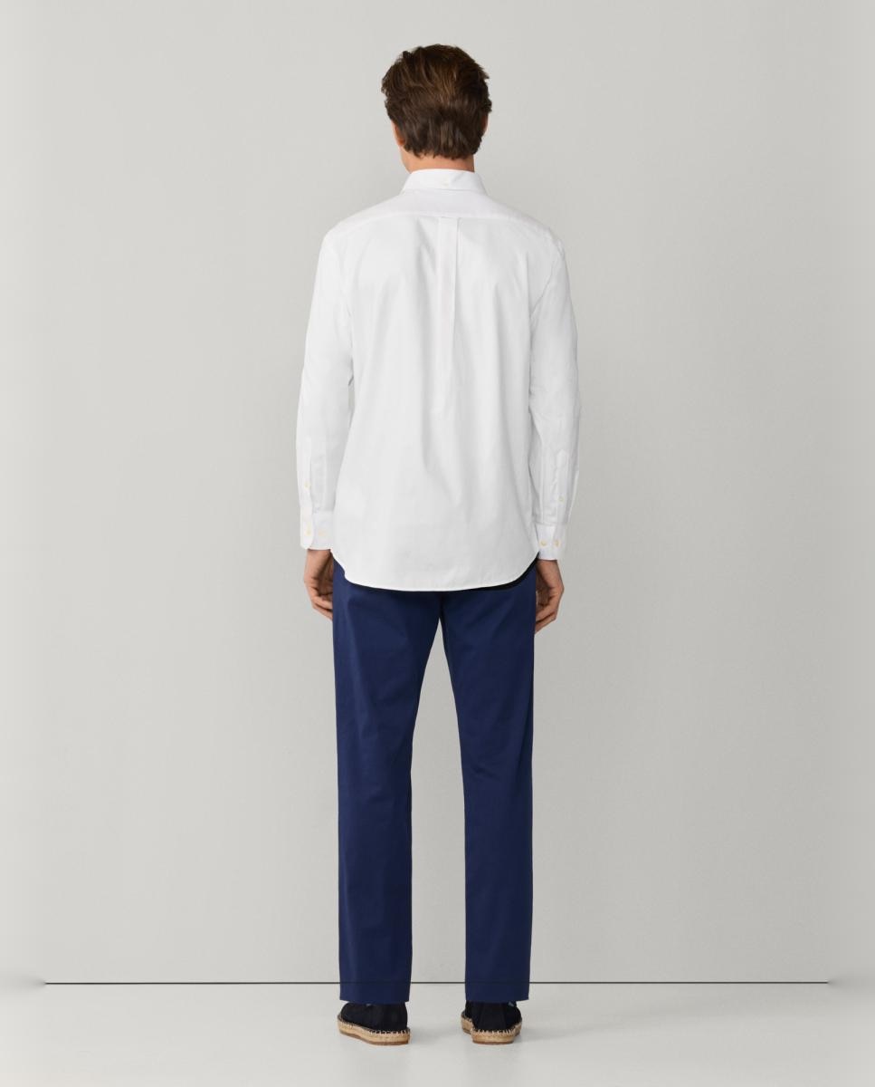 Camisa Oxfod Lisa Fit Club Branco-2