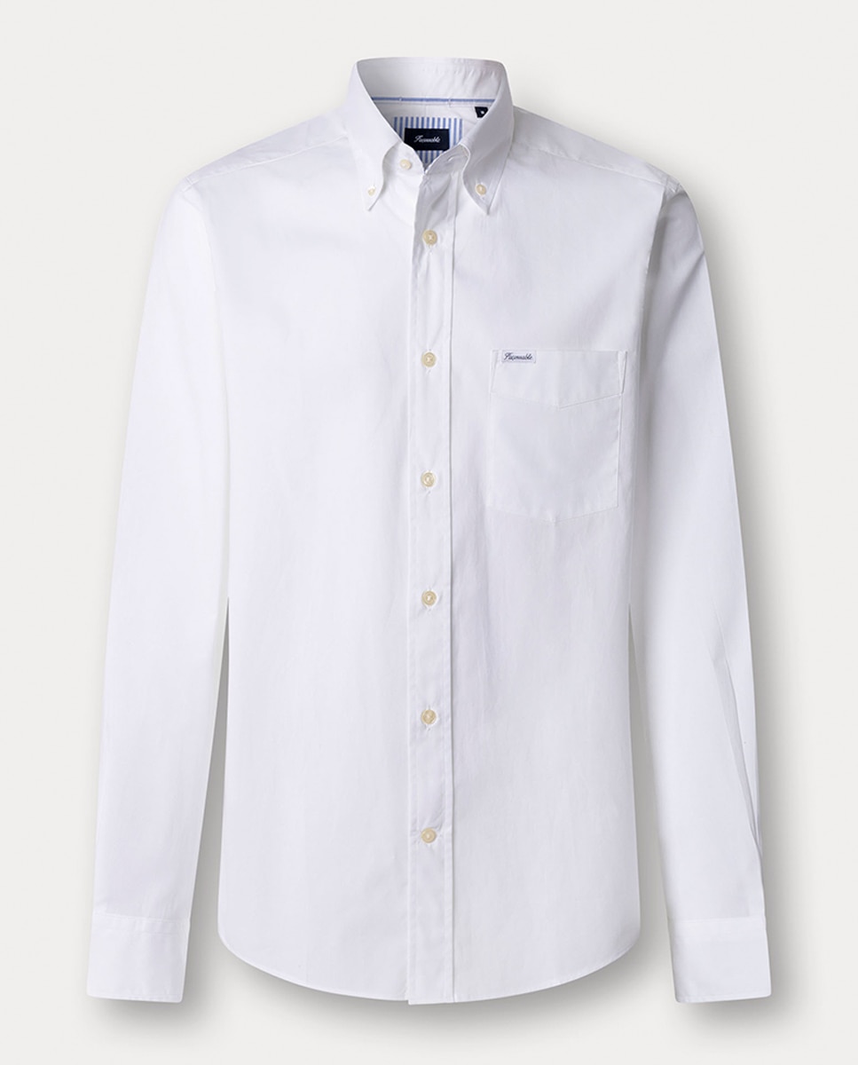 Imagem 0 de Camisa de Popelina com Estampado nas Costas Fit Club