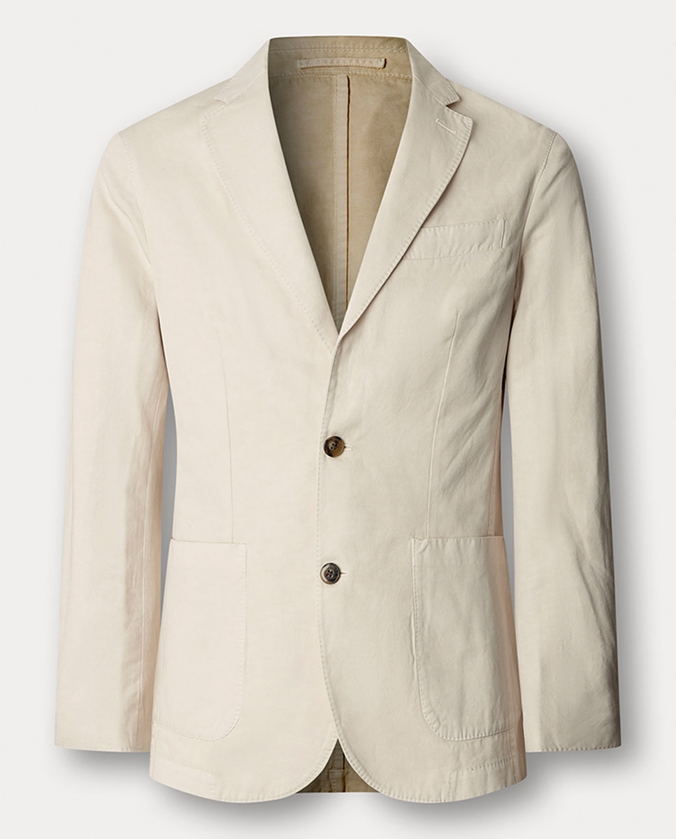 Imagem 0 de Blazer de Algodão e Linho Tingido