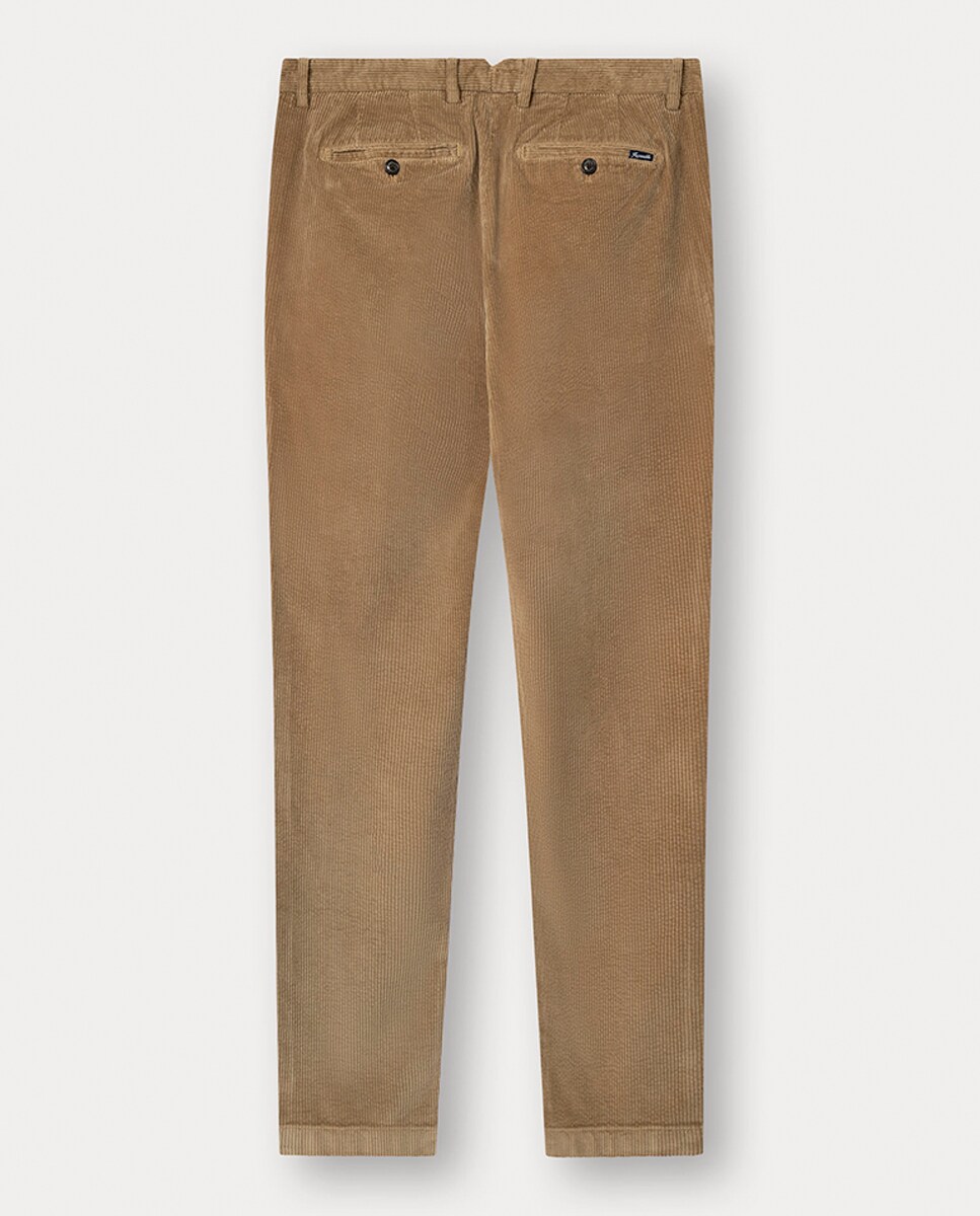 Pantalón chino de hombre de pana corte regular · Façonnable · El