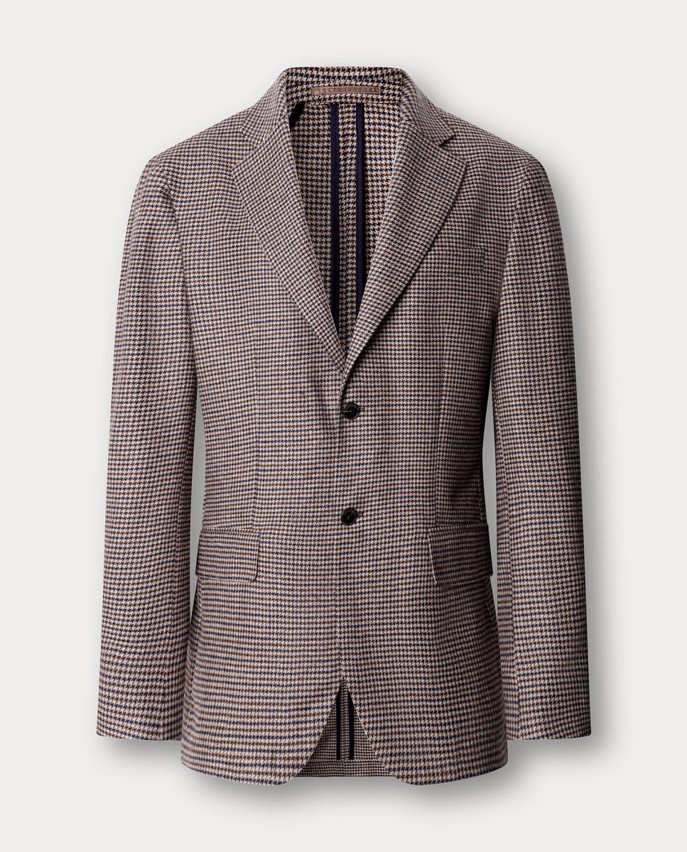 Imagem 0 de Blazer Leve com Micro Estampado Príncipe de Gales.