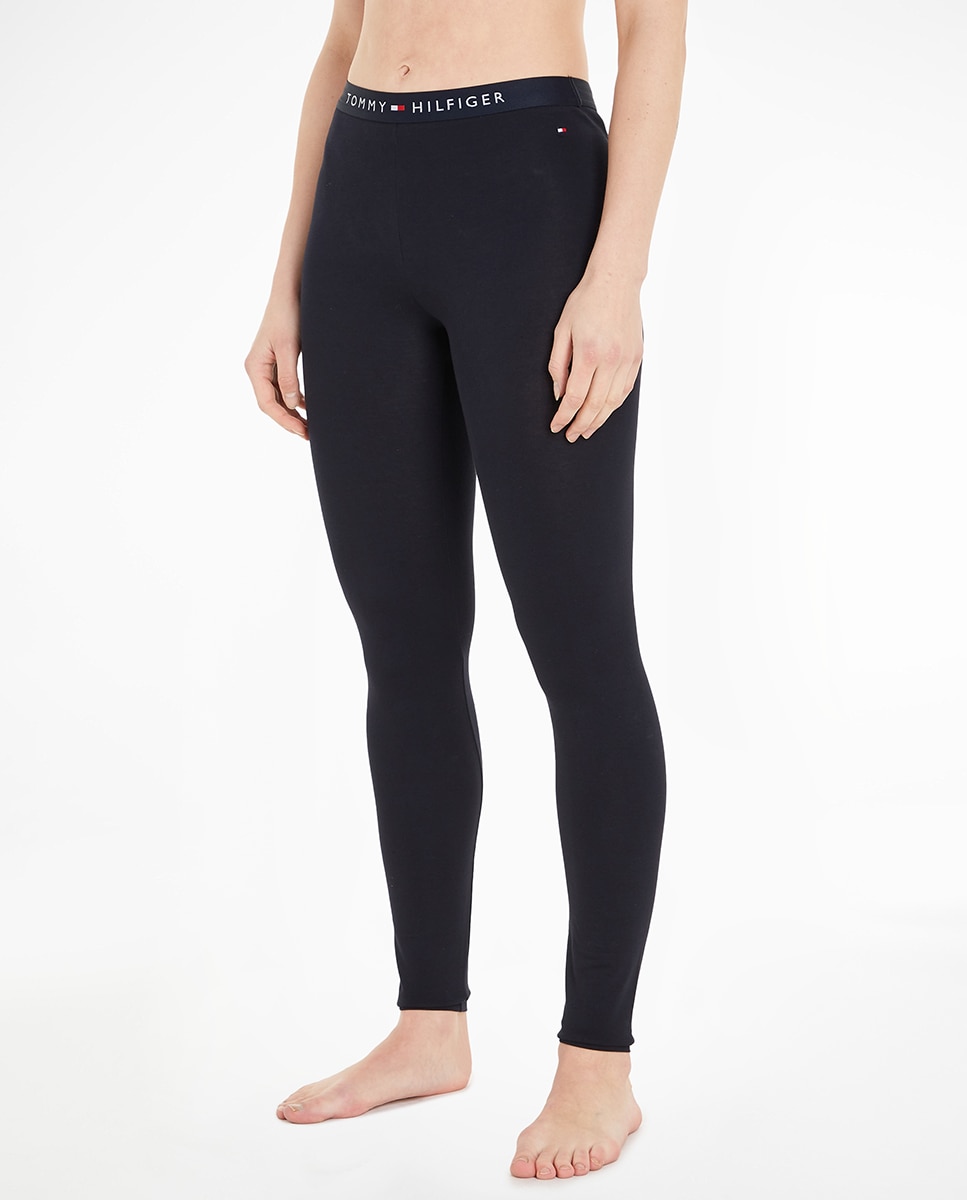 Leggings com Detalhe Azul-1