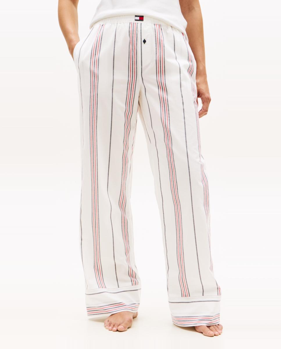 Imagem 0 de Calças de Popelina às Riscas