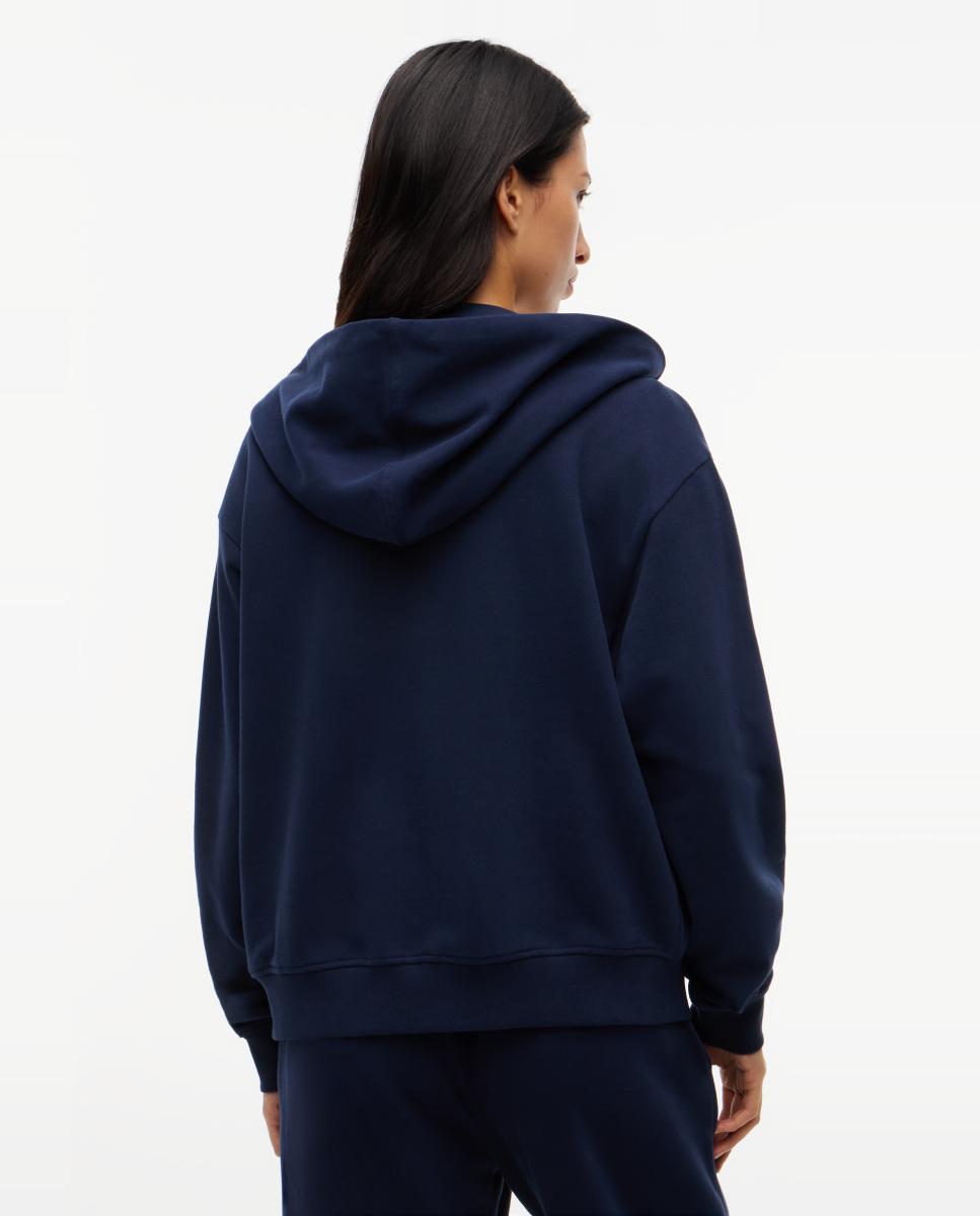 Sudadera con capucha logo - Tommy Hilfiger - Azul oscuro Azul oscuro-4