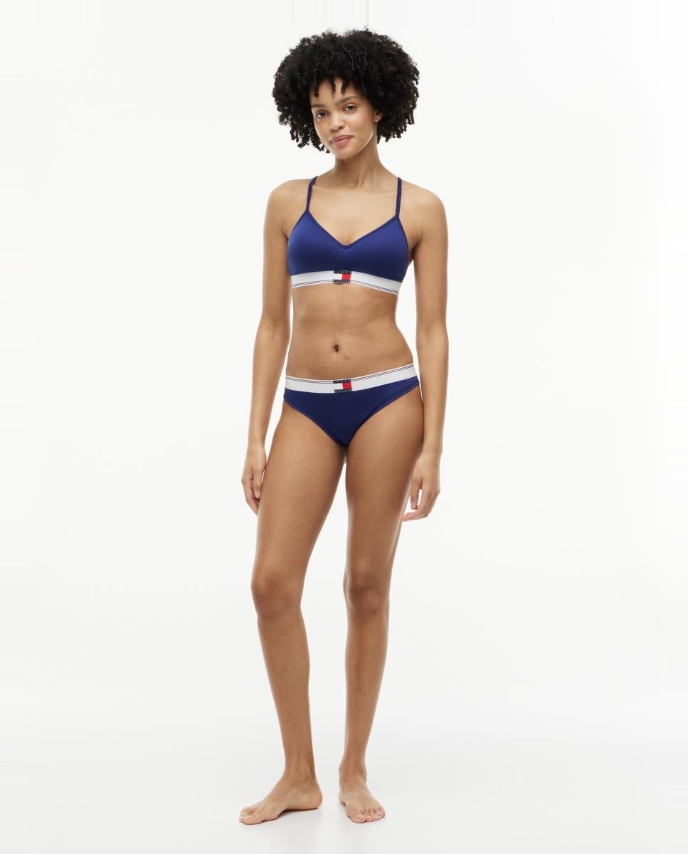 Bralette Push-Up Canelado Azul-médio-5