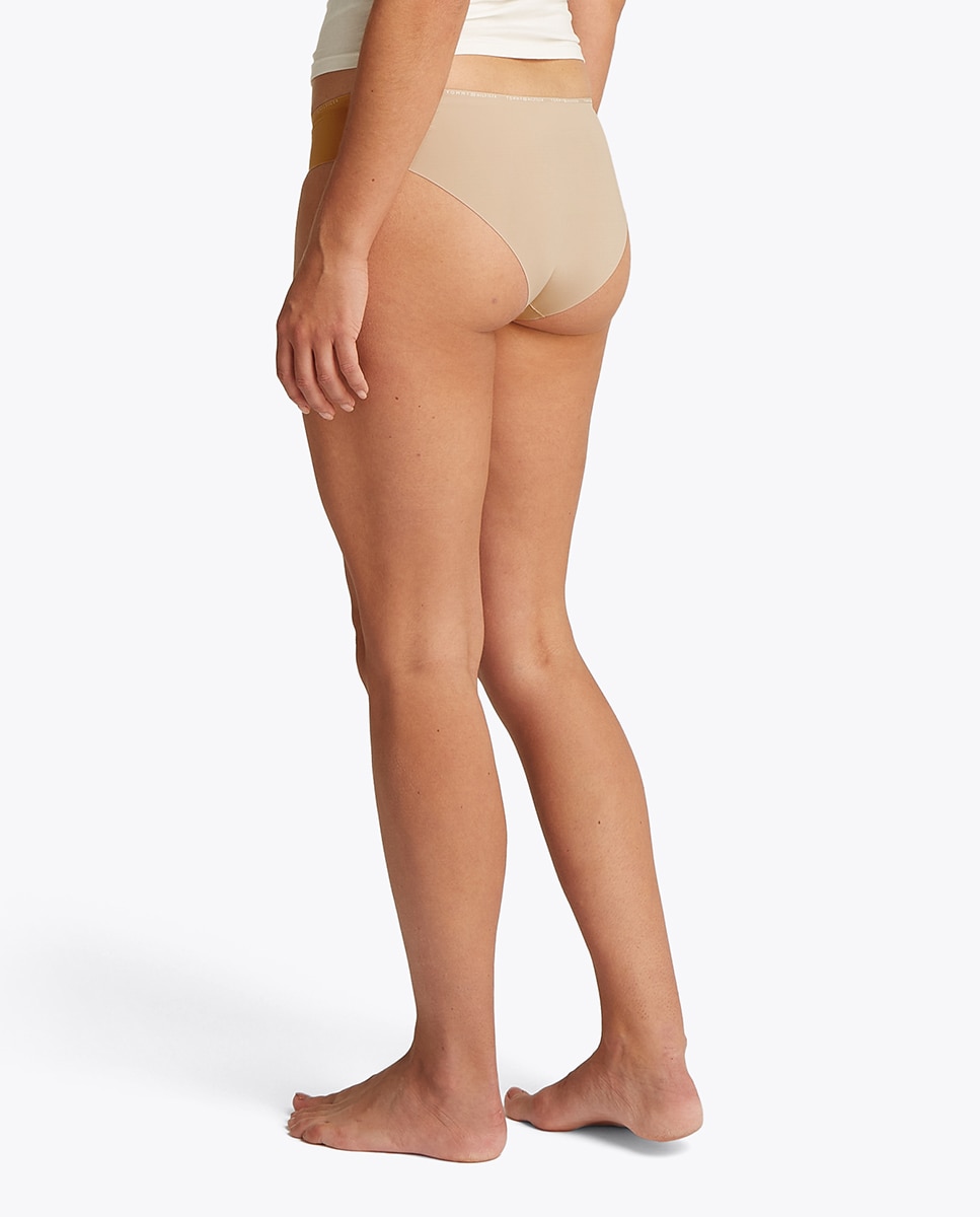 Cueca Essential com Inscrição no Tom Castanho-3