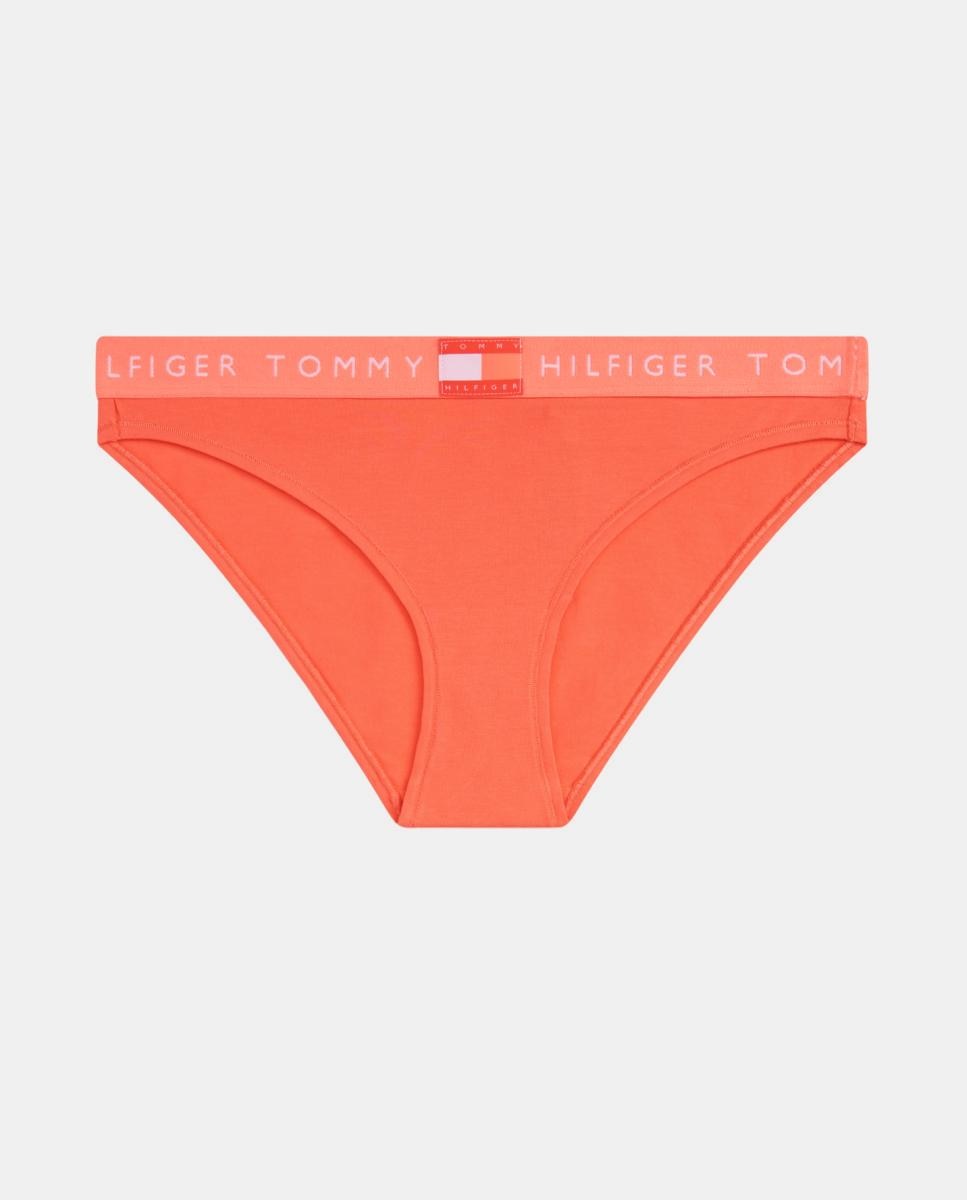 Cueca de Algodão com Bandeira no Cós Pêssego-4
