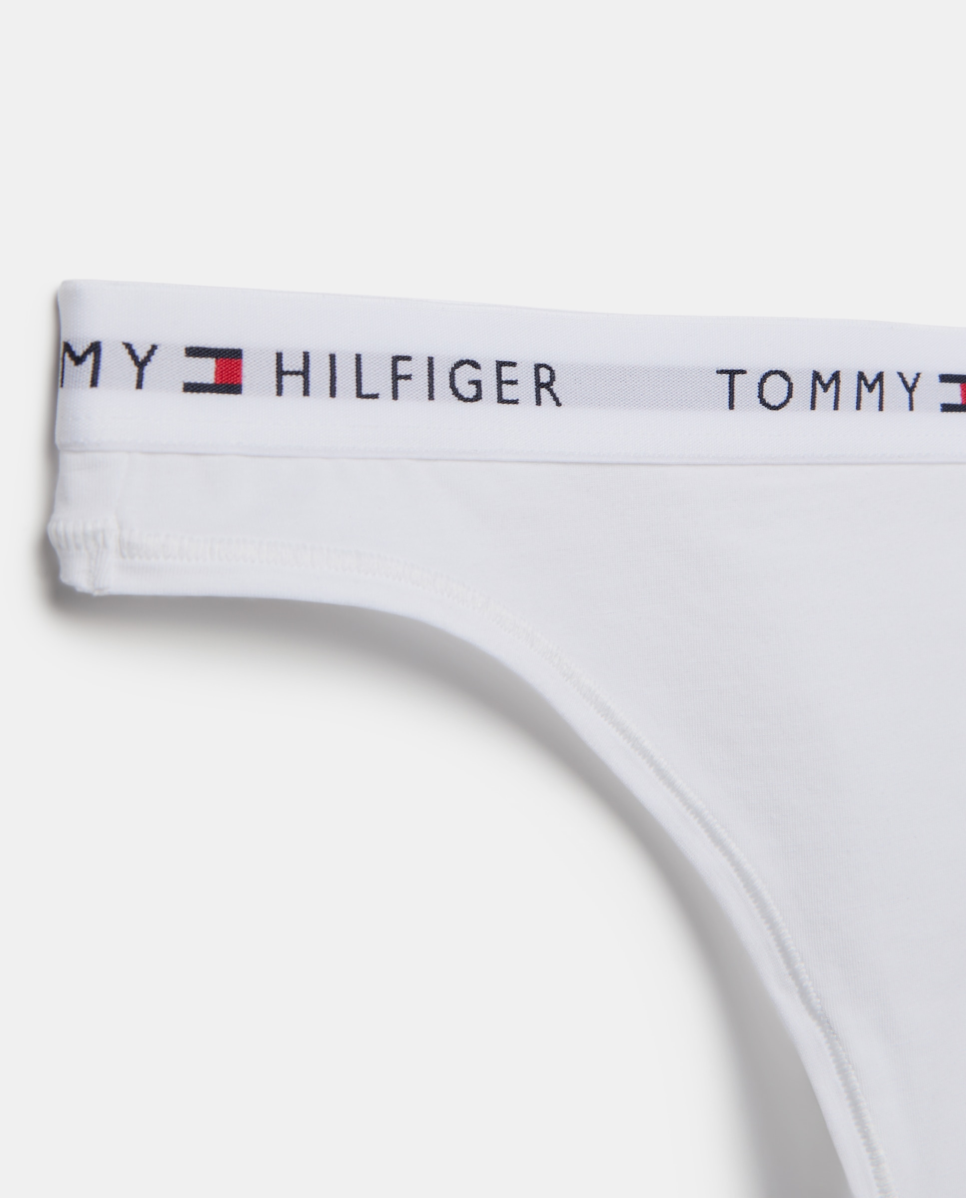 Tanga Tommy Icons com Inscrição Distintiva Branco-5