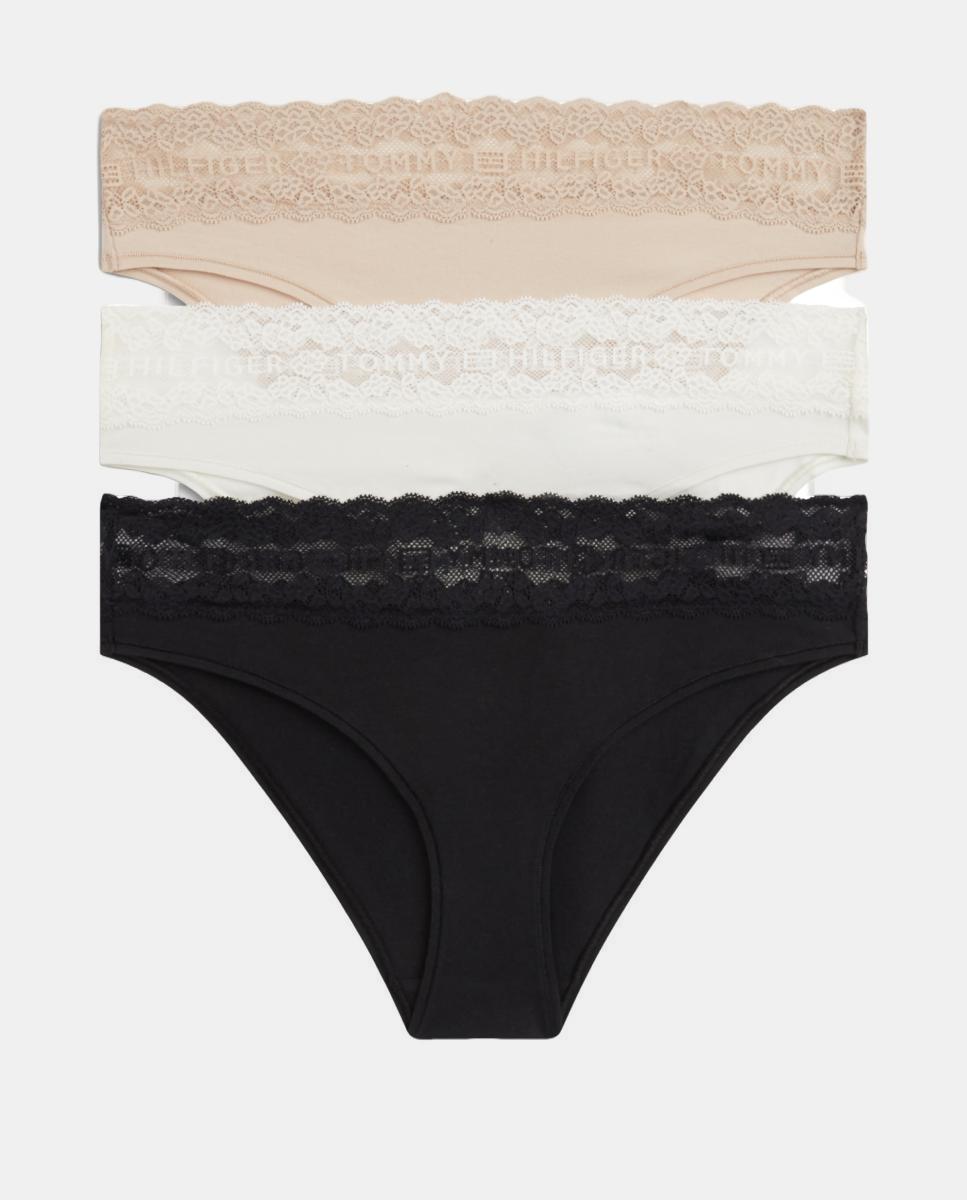 Pack de 3 Cuecas com Renda Multicolor-6