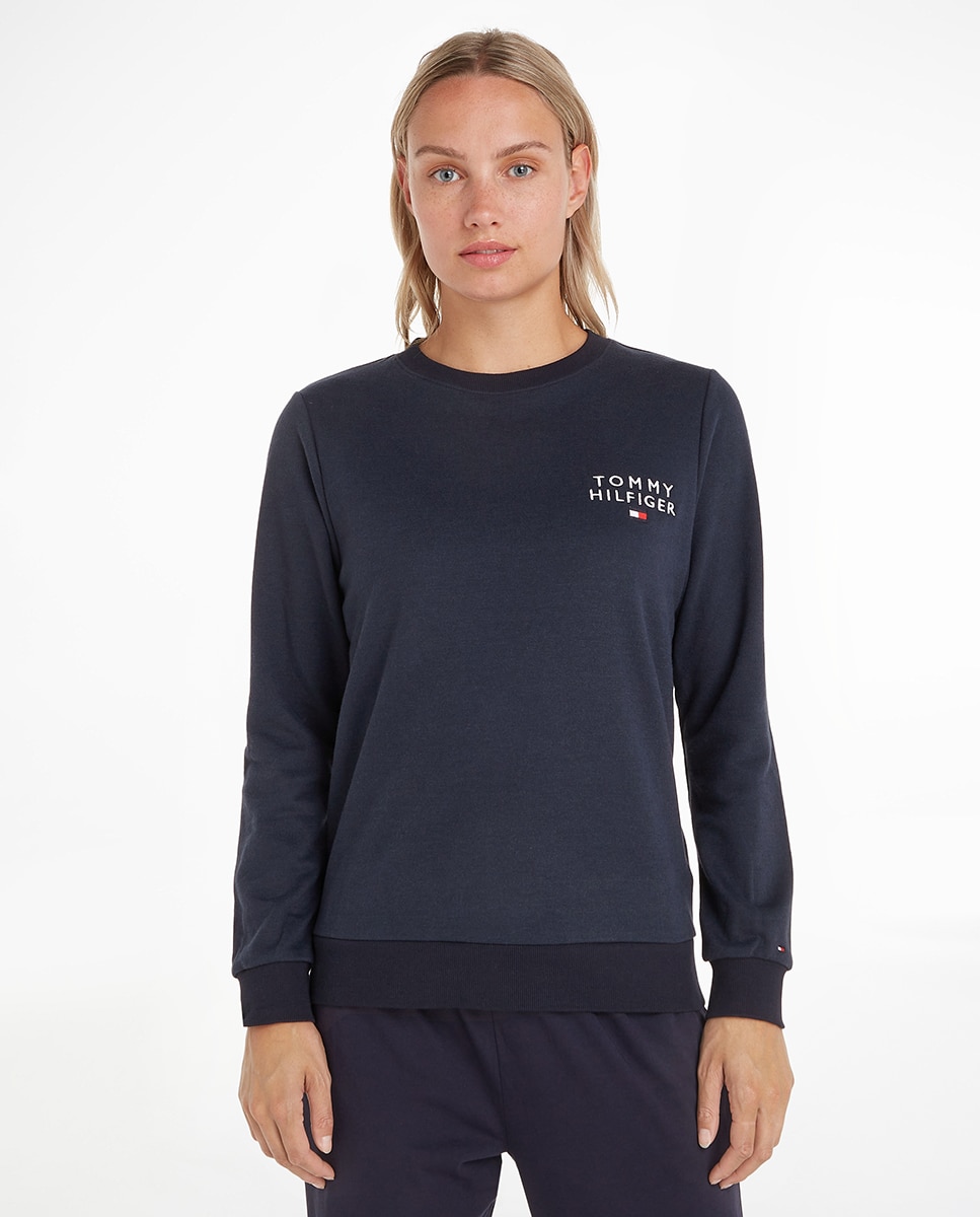 Imagem 0 de Sweatshirt com Logótipo e Decote Redondo