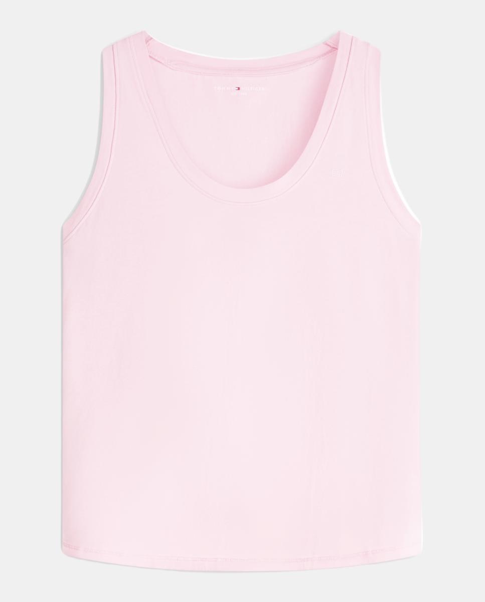 Tank Top de Modal Rosa-4