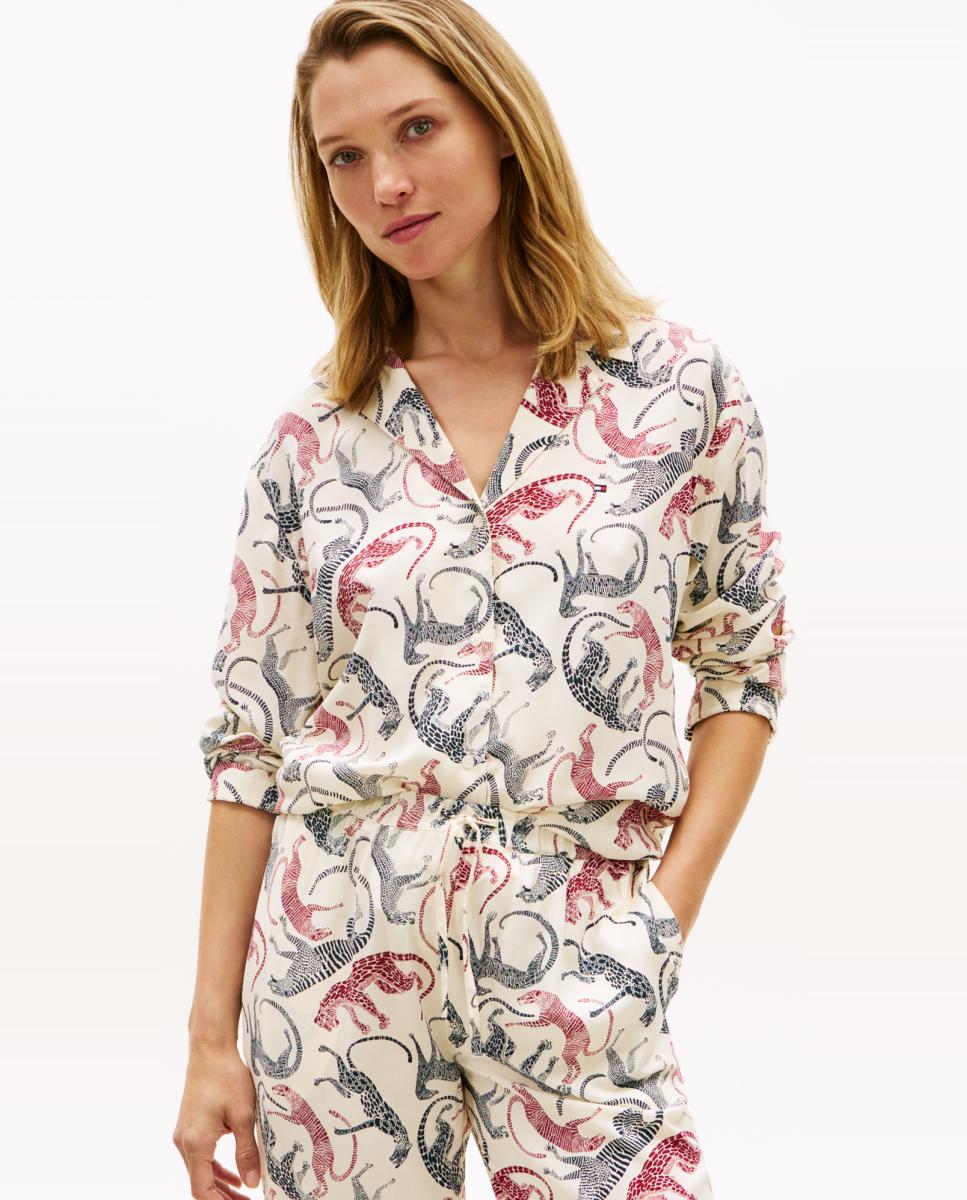 Imagem 0 de Camisa de Manga Comprida em Tecido de Viscose