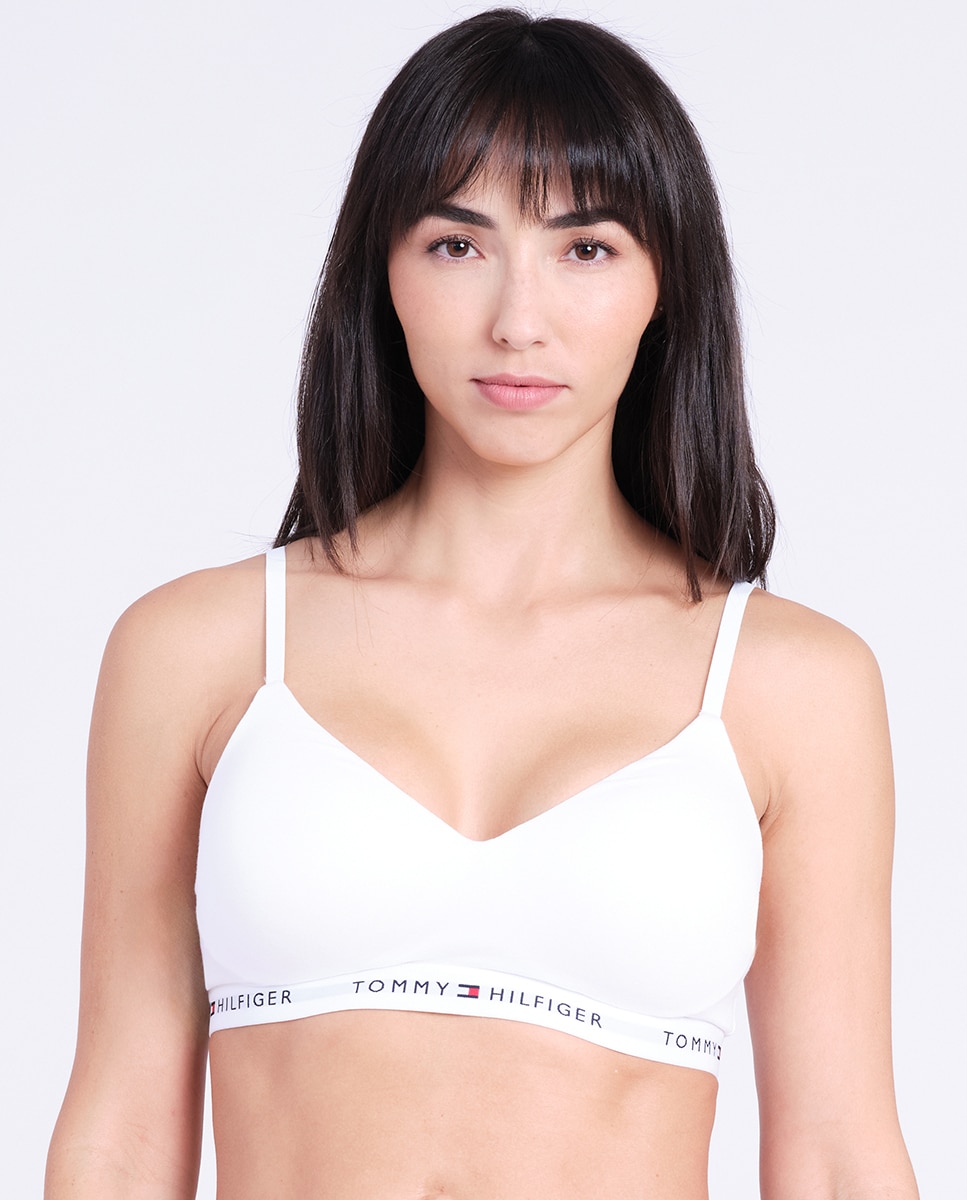 Soutien Triangular com EVA Foam Branco-1