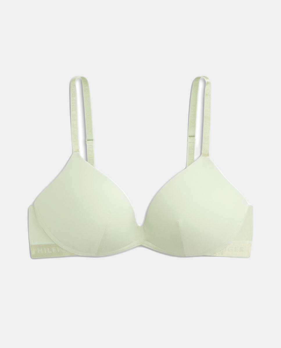 Soutien Push-Up de Modal sem Aro Verde-claro-4