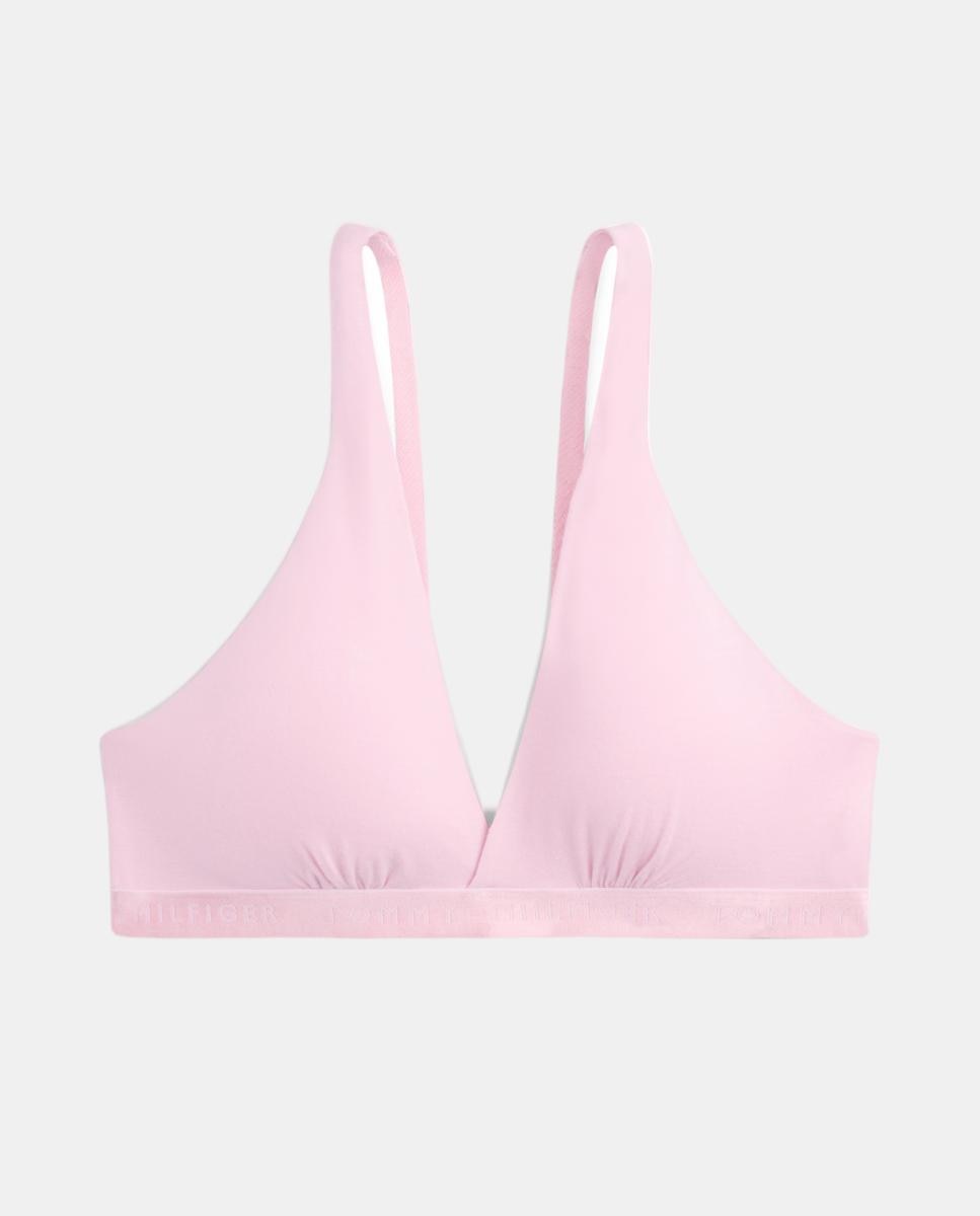 Soutien Triangular de Modal Rosa-4