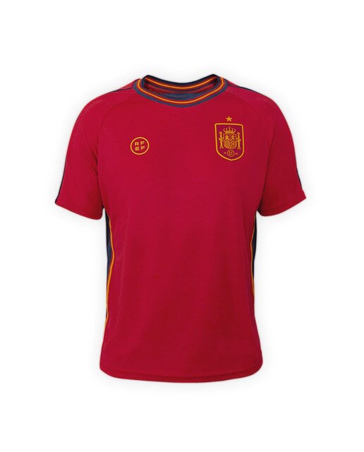 Camiseta de hombre Réplica 1ª equipación España 2022 RFEF Rojo-1