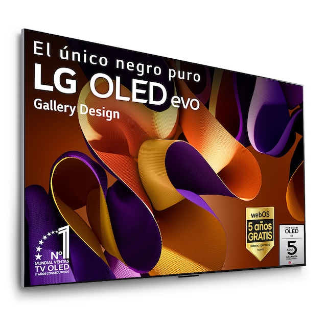 Imagen 0 de TV OLED evo* 164cm (65") LG OLED65G45LW 4K con Smart TV WebOS24 para instalar en pared con soporte incluido (Reacondicionado Grado D)