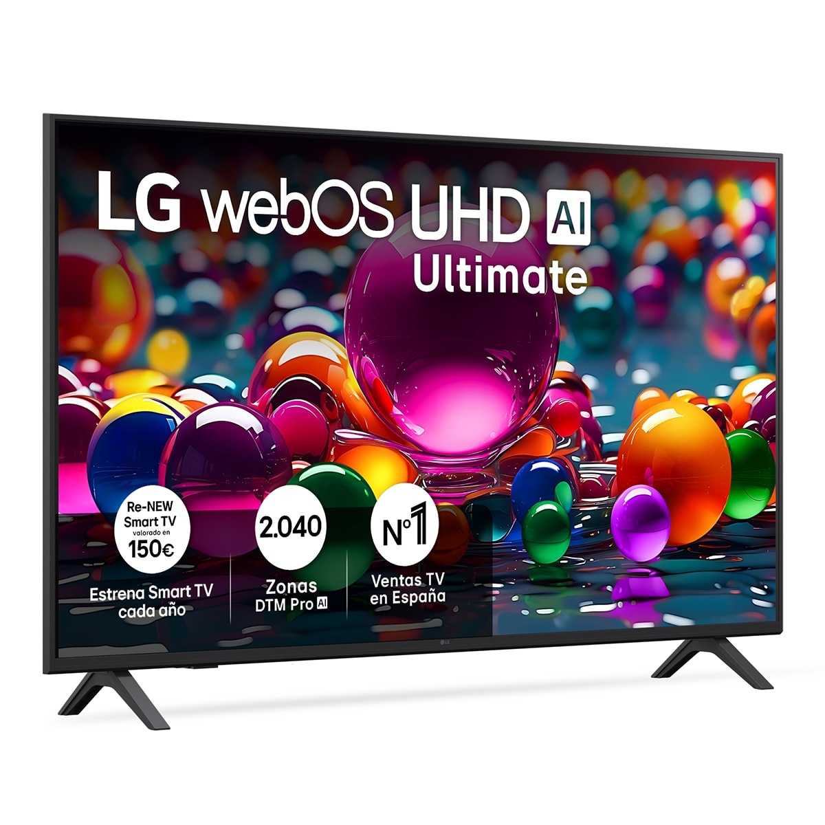 TV LED 126cm (50") LG UHD Ultimate AI 50UA75006LA, 4K Smart TV (Reacondicionado Grado B) Negro · El Corte Inglés — oferta en El Corte Inglés