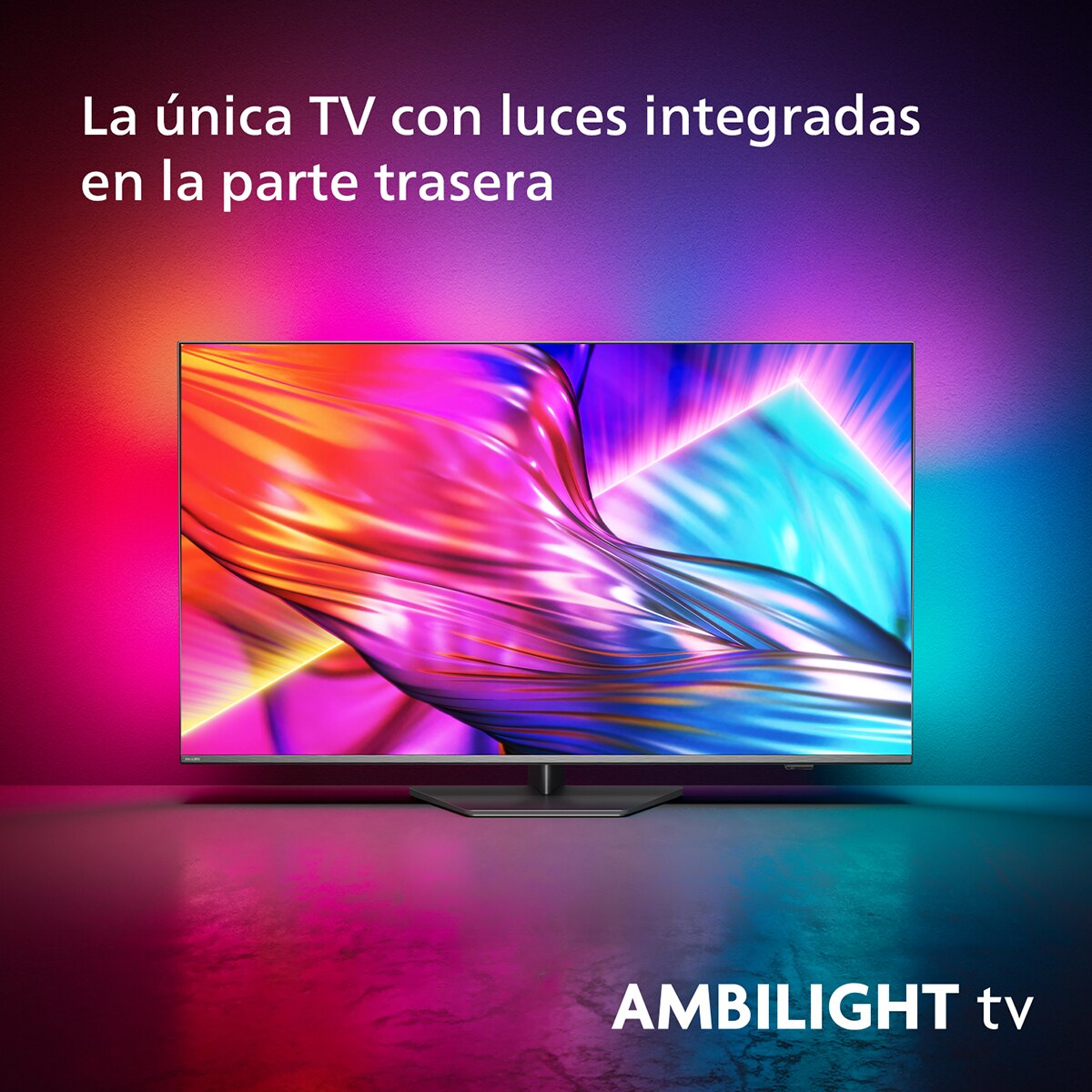 TV LED 139cm (55") Philips Ambilight The One 55PUS8919 UHD 4K, Dolby Vision y Dolby Atmos, Titan OS, Smart TV (Reacondicionado Grado D) - Gris Antracita Gris Antracita-3