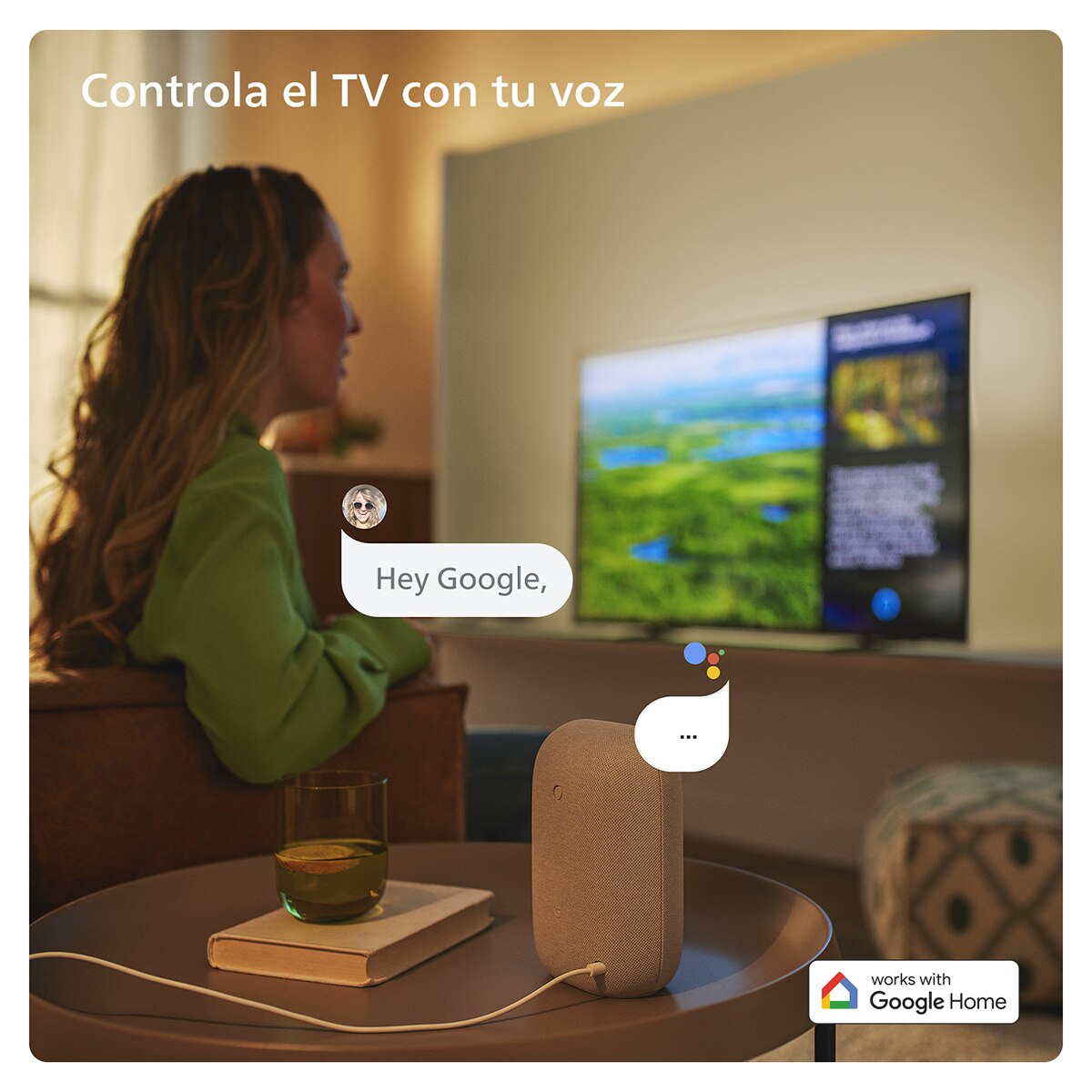 TV LED 139cm (55") Philips Ambilight The One 55PUS8919 UHD 4K, Dolby Vision y Dolby Atmos, Titan OS, Smart TV (Reacondicionado Grado D) - Gris Antracita Gris Antracita-9