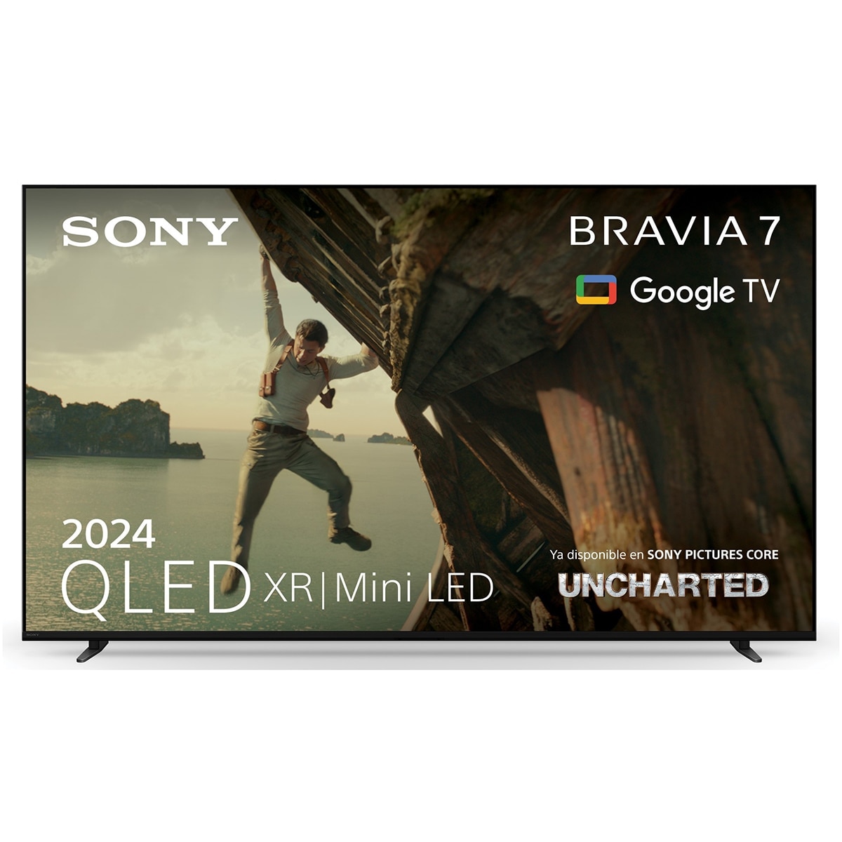 TV 65" Sony BRAVIA 7 65XR70 Mini LED, 4K HDR, Google TV, Smart TV, Funciones para PS5, IMAX Enhanced, Dolby Vision Atmos, Chromecast, AirPlay (Reacondicionado Grado D) - Negro Negro-1