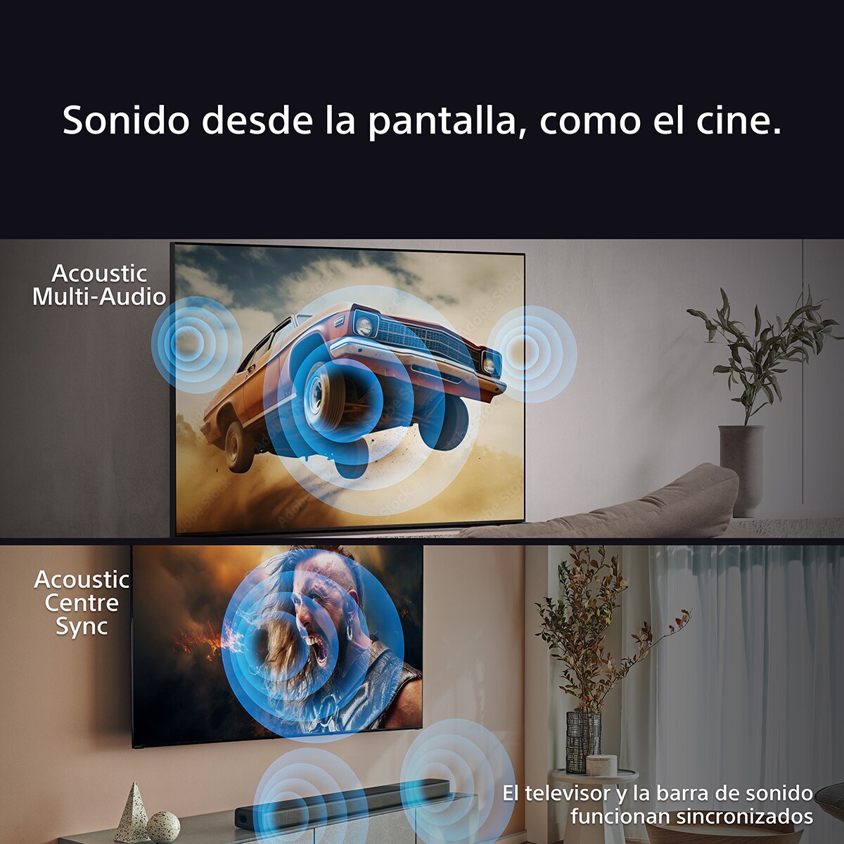 TV 65" Sony BRAVIA 7 65XR70 Mini LED, 4K HDR, Google TV, Smart TV, Funciones para PS5, IMAX Enhanced, Dolby Vision Atmos, Chromecast, AirPlay (Reacondicionado Grado D) - Negro Negro-4