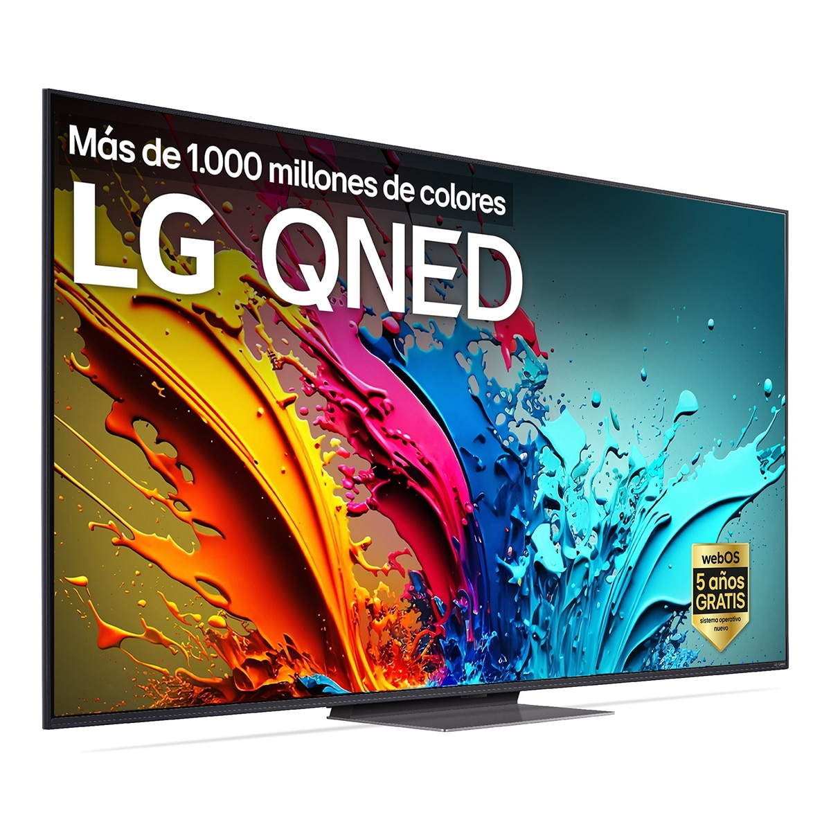 TV QNED 189cm (75") LG 75QNED86T6A 4K con Smart TV WebOS24 (Reacondicionado Grado C) Negro / Azul · El Corte Inglés — oferta en El Corte Inglés