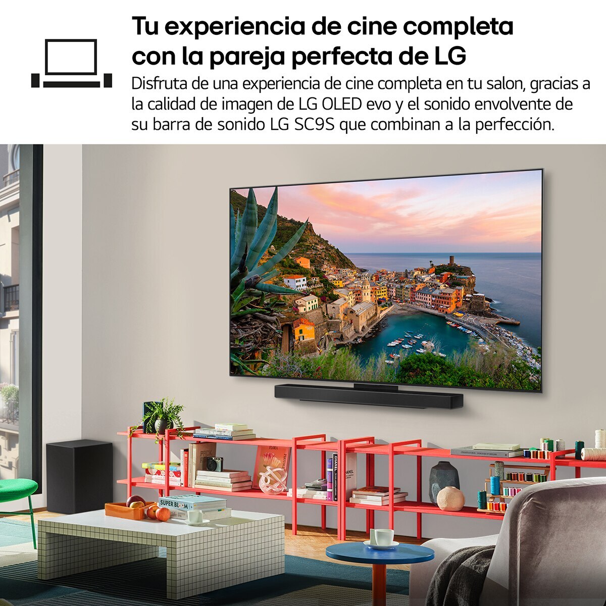 TV OLED evo AI C5 139cm (55") LG OLED55C56LB, Smart TV 4K (Reacondicionado Grado A) - Negro Negro-14