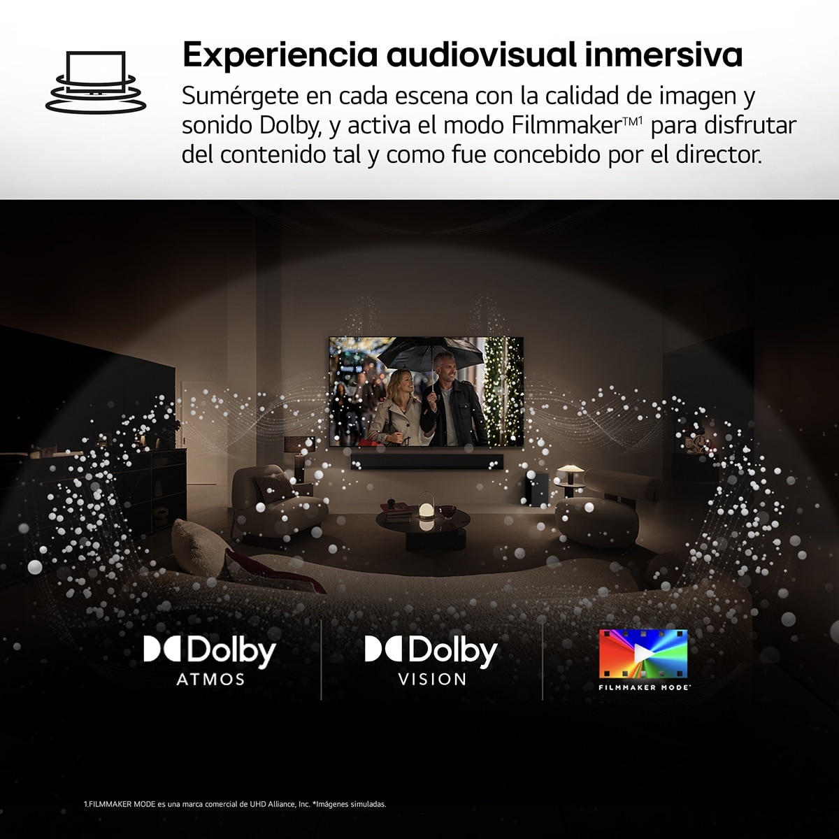TV QNED evo MiniLED AI 164cm (65") LG 65QNED93A6A, 4K Smart TV (Reacondicionado Grado C) - Negro Negro-13