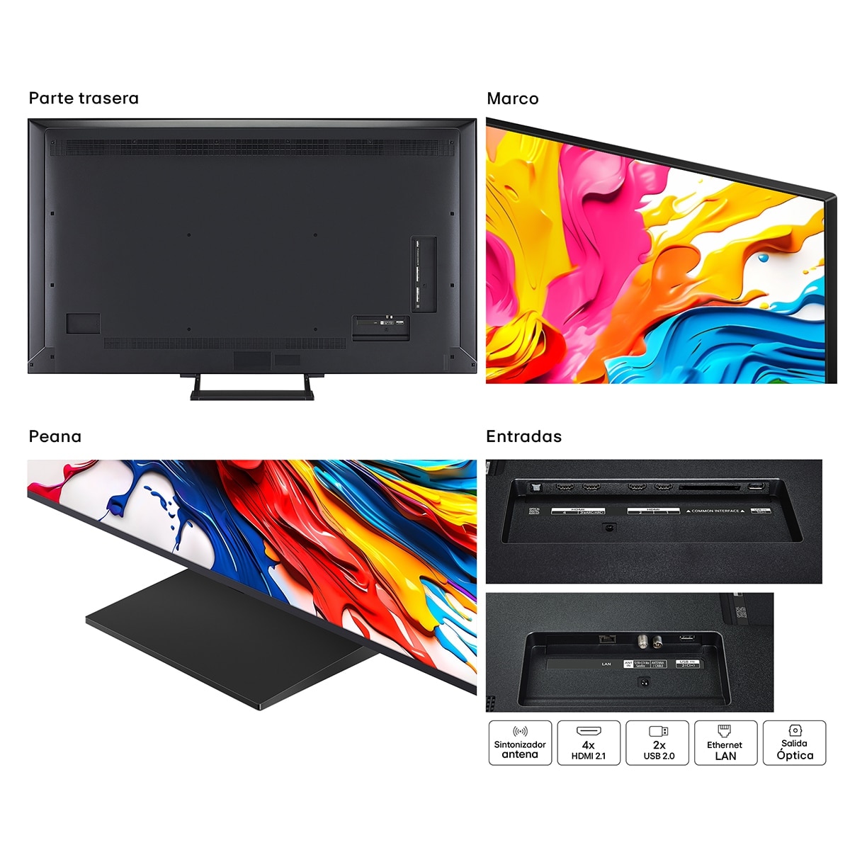 TV QNED evo MiniLED AI 164cm (65") LG 65QNED93A6A, 4K Smart TV (Reacondicionado Grado C) - Negro Negro-17