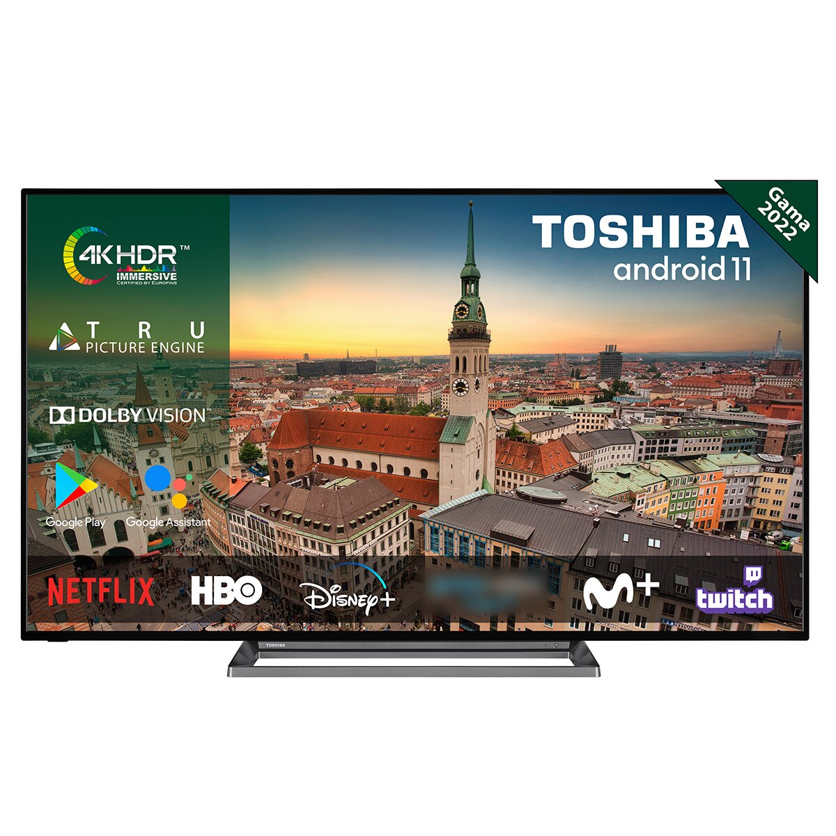 TV LED 164 cm (65") Toshiba 65UA3D63DG Android TV UHD 4K (Reacondicionado Grado B) Negro · El Corte Inglés — oferta en El Corte Inglés
