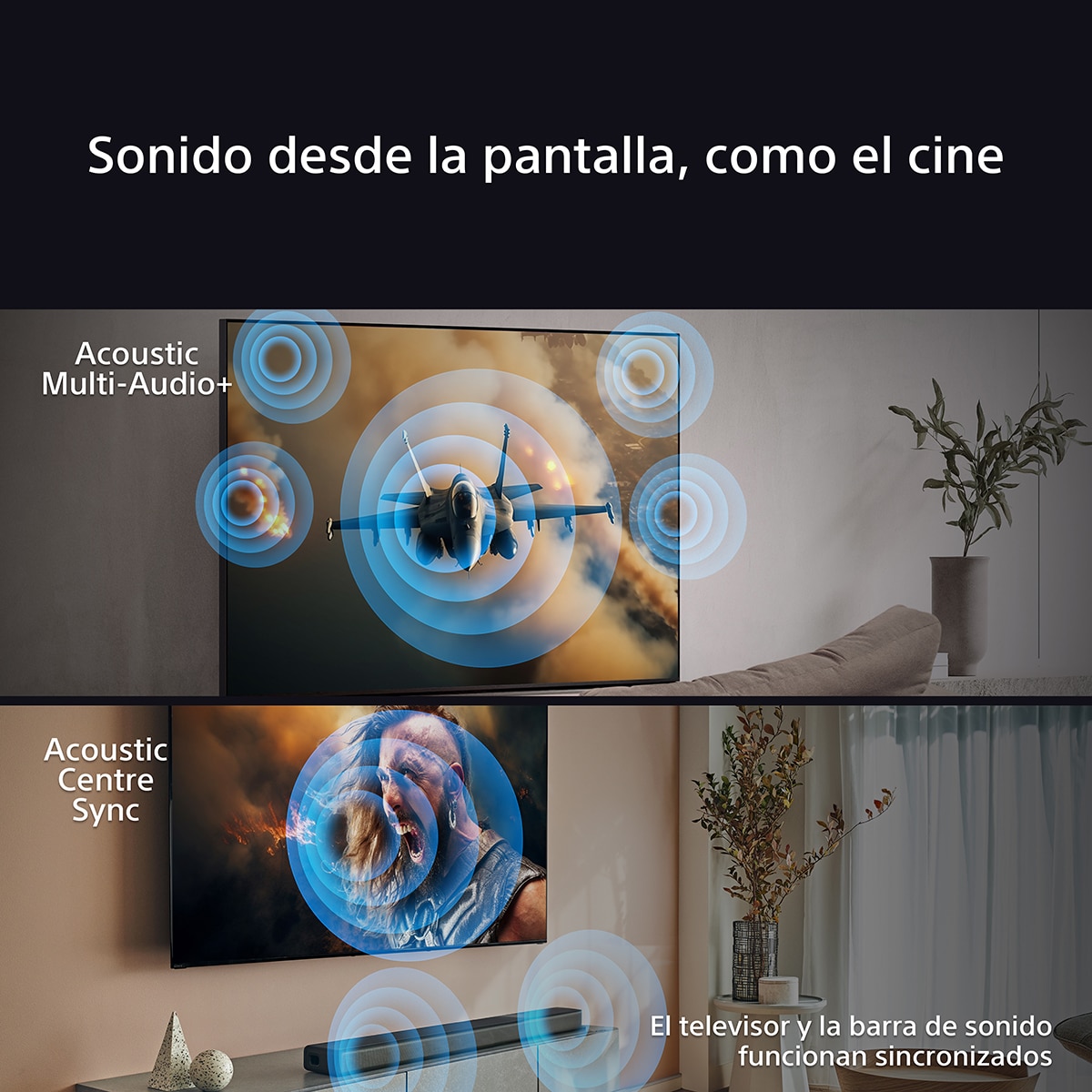 TV 65" Sony BRAVIA 9 K65XR90 Mini LED, 4K HDR, Google TV, Smart TV, Funciones para PS5, IMAX Enhanced, Dolby Vision Atmos (Reacondicionado Grado D) - Negro Negro-6