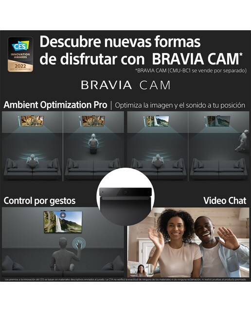 TV 48" Sony BRAVIA XR-48A90K OLED 4K HDR, Google TV, Smart TV, XR Cognitive Processor, XR Triluminos Pro (Reacondicionado Grado C) - Negro Negro-5