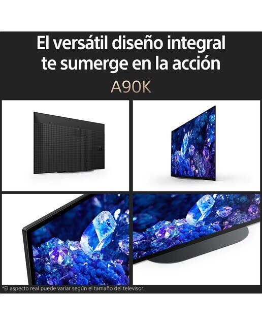 TV 48" Sony BRAVIA XR-48A90K OLED 4K HDR, Google TV, Smart TV, XR Cognitive Processor, XR Triluminos Pro (Reacondicionado Grado C) - Negro Negro-7