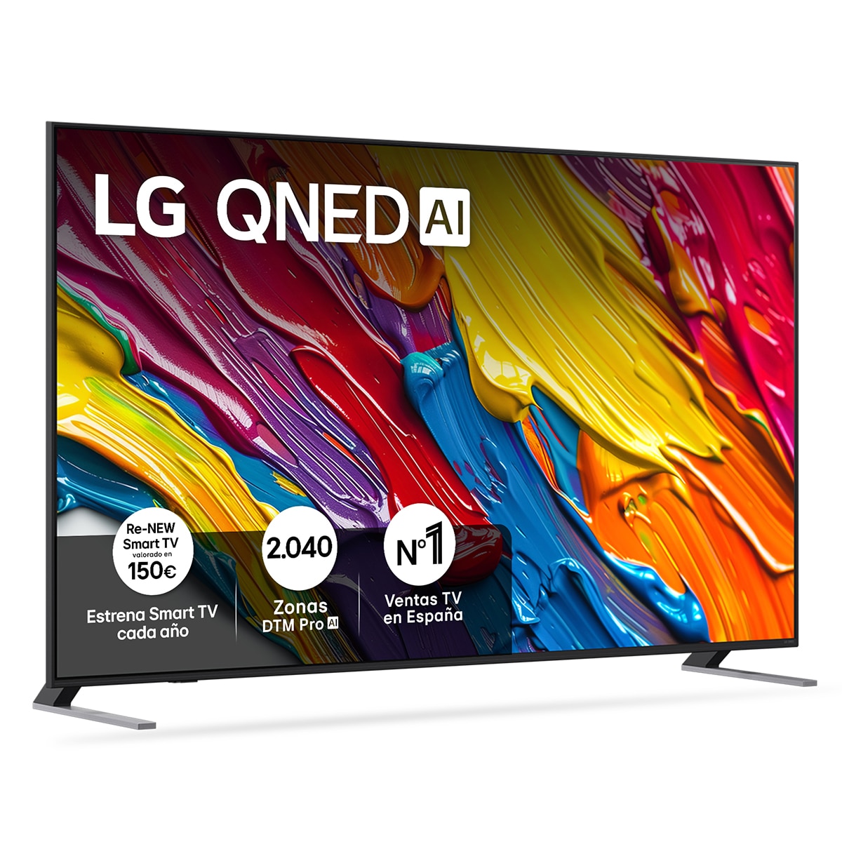TV QNED AI 189cm (75") LG 75QNED84A6C, 4K Smart TV (Reacondicionado Grado D) Negro · El Corte Inglés — oferta en El Corte Inglés