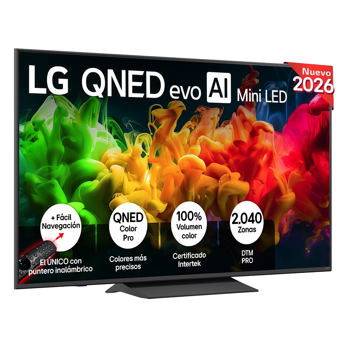 TV QNED evo Mini LED 164 cm (65") LG 65QNED8EB3B 4K, Smart TV, AI, QNED8E (Reacondicionado Grado D) - Gris oscuro /… — oferta en El Corte Inglés