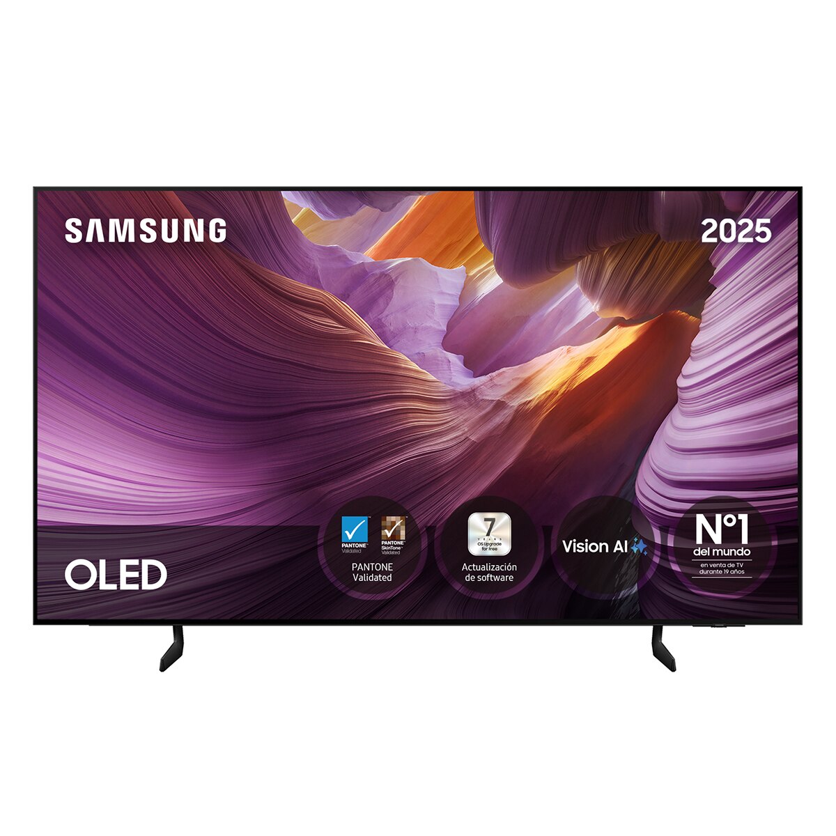 TV OLED 195cm (77") Samsung TQ77S85FAEXXC 4K Vision AI PANTONE Smart TV (Reacondicionado Grado D) Negro · El Corte… — oferta en El Corte Inglés