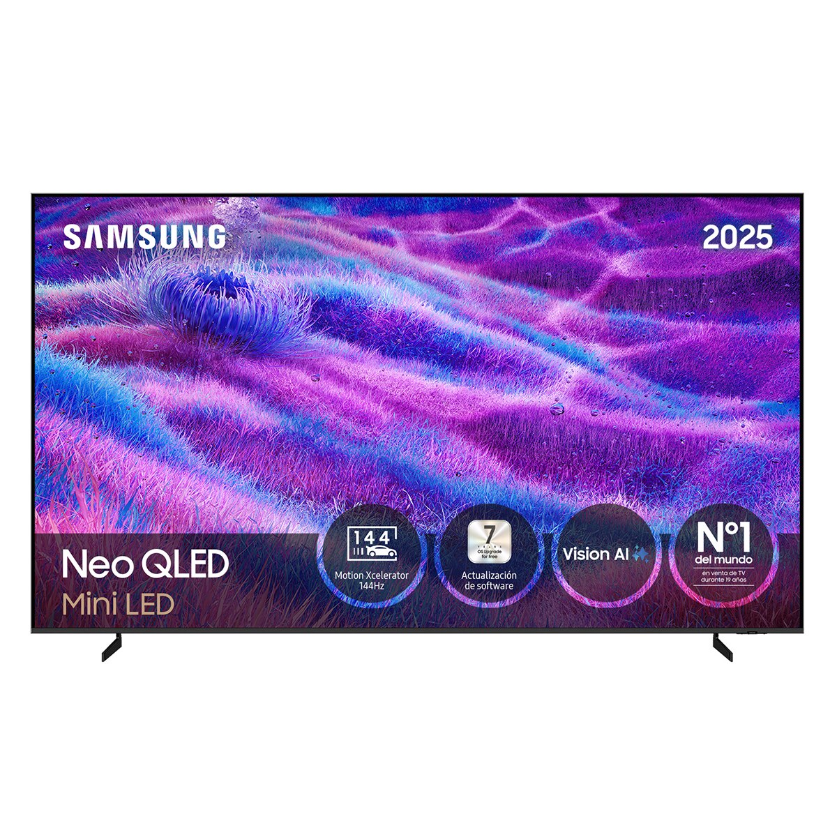 TV Neo QLED Mini LED 254cm (100") Samsung TQ100QN80FUXXC 4K Mini LED Vision AI Smart TV (Reacondicionado Grado A) - Plata Plata-1