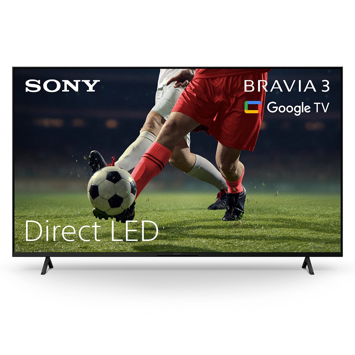 TV 65" Sony BRAVIA 3 K65S35BP LED, 4K HDR, Google TV, Smart TV, Dolby Vision, Dolby Atmos, Triluminos PRO, X-Balanced… — oferta en El Corte Inglés