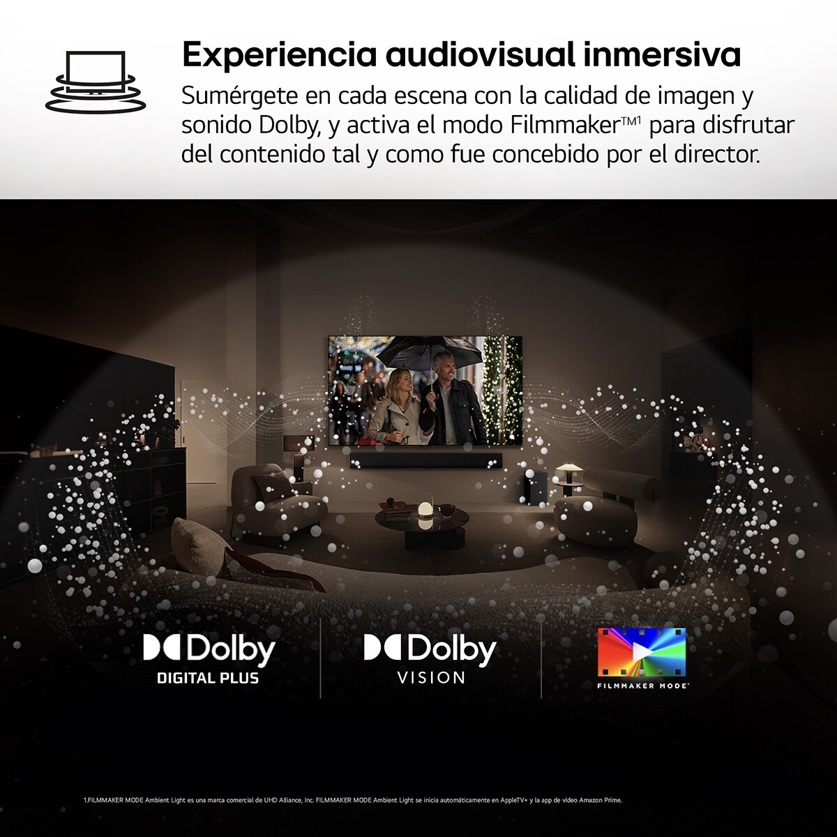 TV QNED evo MiniLED AI 217cm (86") LG 86QNED86A6A, 4K Smart TV (Reacondicionado Grado C) - Negro Negro-12