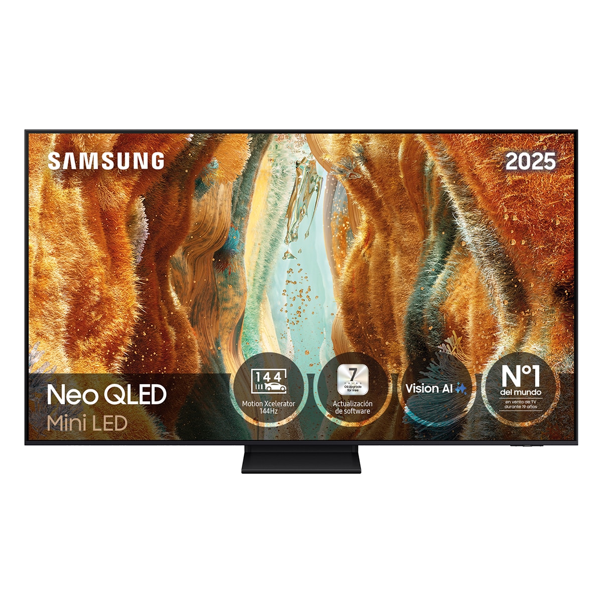 Samsung - TV Neo QLED Mini LED 139cm (55") Samsung TQ55QN74FATXXC 4K AI Upscaling Pro con Inteligencia Artificial Smart TV (Reacondicionado Grado.