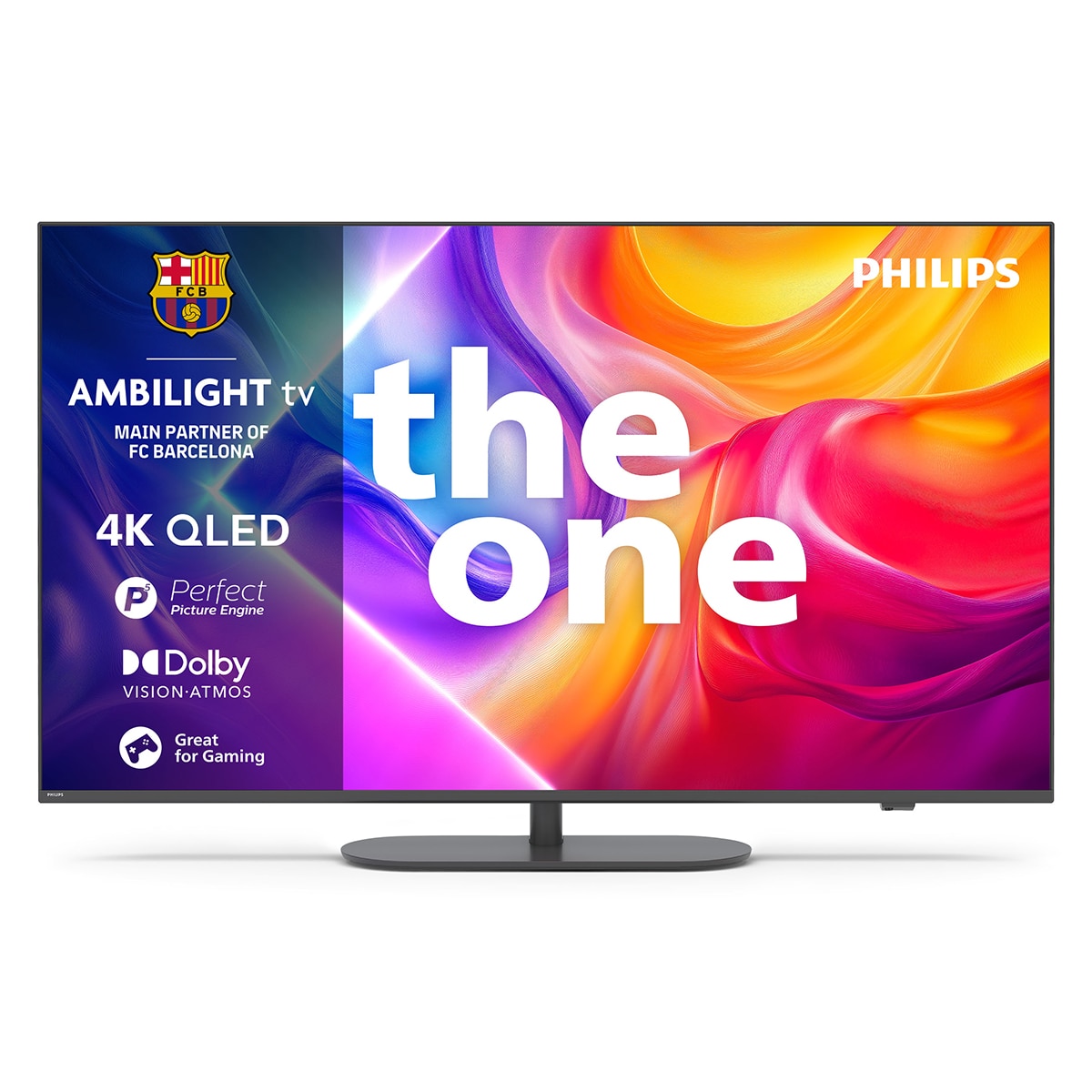 Philips - TV QLED 164 cm (65") Philips Ambilight 65PUS9010-12 UHD 4K, Dolby Vision y Dolby Atmos, Titan OS, Smart TV (Reacondicionado Grado A).
