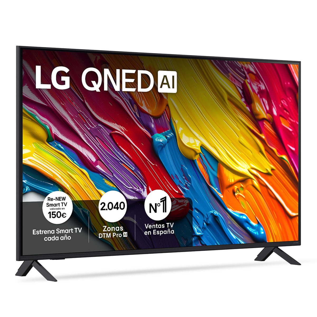 LG - TV QNED AI 139cm (55") LG 55QNED84A6C, 4K Smart TV (Reacondicionado Grado B).