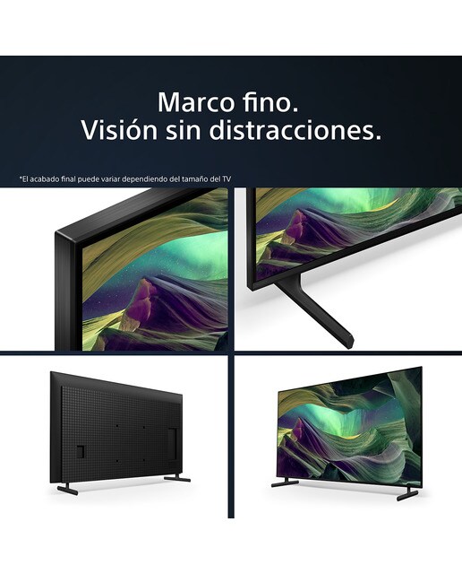 TV 55" Sony BRAVIA KD-55X85L LED, Full Array, 4K HDR, Google TV, Smart TV, Diseño sin bordes (Reacondicionado Grado C) 8