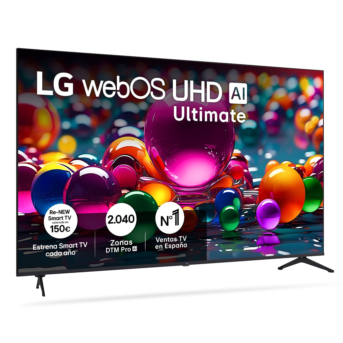 LG - TV LED 217cm (86") LG UHD Ultimate AI 86UA75006LA, 4K Smart TV (Reacondicionado Grado A).