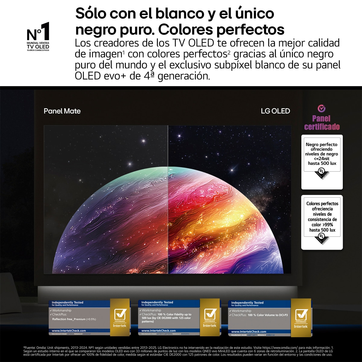 TV OLED evo 164 cm (65") LG OLED65G66LS 4K, Smart TV, AI, G6 (Reacondicionado Grado A) - Gris oscuro / Negro Gris oscuro / Negro-5