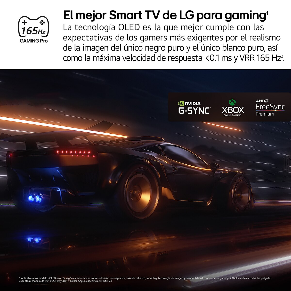 TV OLED evo AI G5 121cm (48") LG OLED48G56LS, Smart TV 4K (Reacondicionado Grado A) - Negro Negro-13